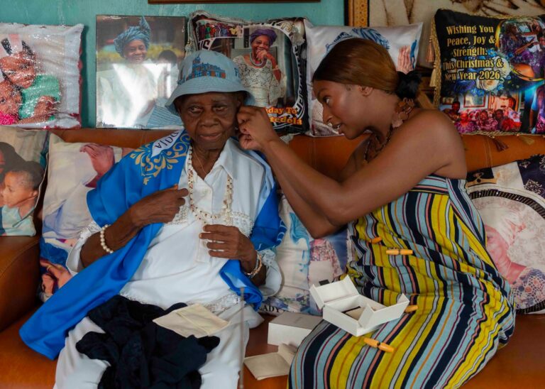 DJ Cuppy’s Emotional Return to Epe: Celebrating Her 94-Year-Old Grandmother, Lady Doja Otedola